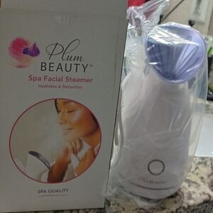 Spa Facial Steamer - White with Lavender Nozzle